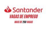 Santander vagas emprego