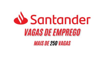 Santander vagas emprego
