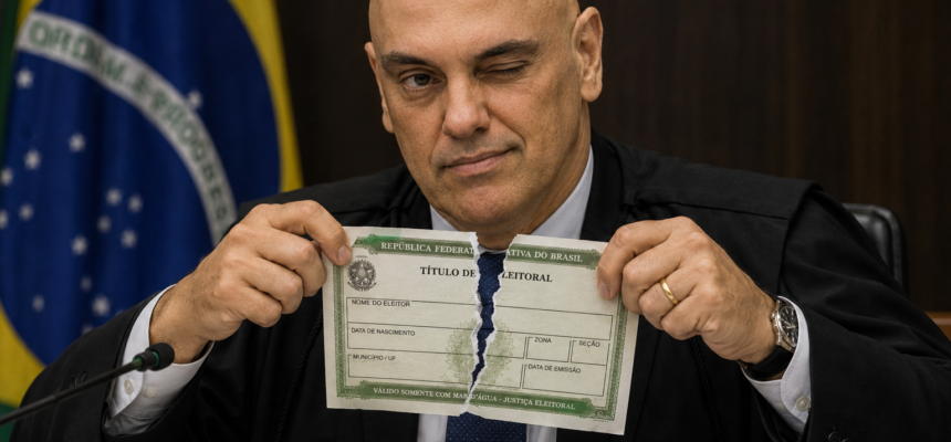 Moraes título de eleitor