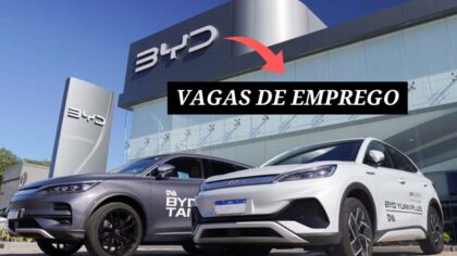 BYD vagas emprego