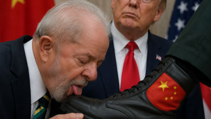 flavio Lula lambe bota
