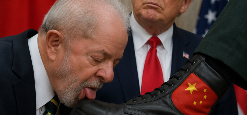 flavio Lula lambe bota