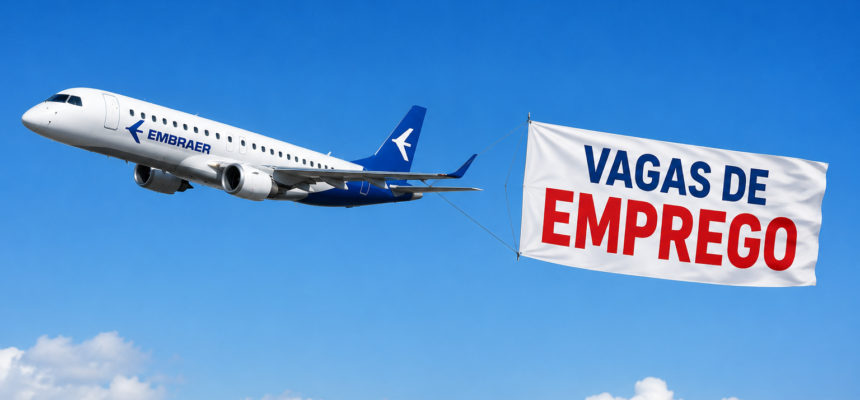 vagas emprego Embraer