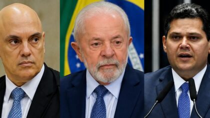 Moraes, Lula, Alcolumbre sistema jantar