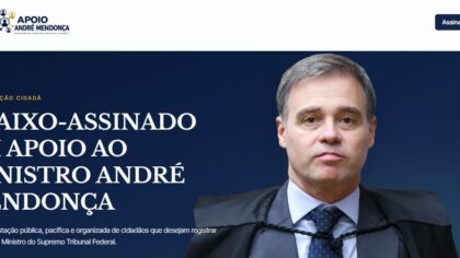 Abaixo-assinado pró Mendonça