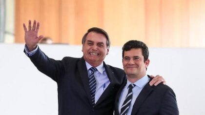 Moro com Bolsonaro