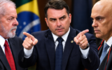 Flavio, Lula, Moraes