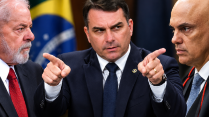 Flavio, Lula, Moraes