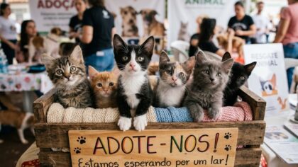 gatinhos adoção