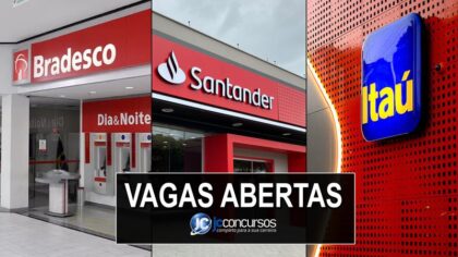 vários bancos e mercado financeiro abre 1000 vagas