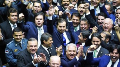 Politicos no Congresso naciona. Péssima avaliação segundo o Atlas