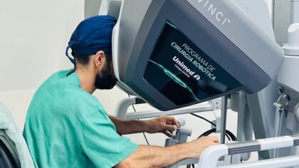 primeira cirurgia robótica na Unimed Campo Grande