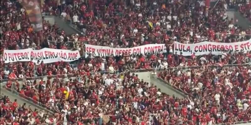 No Fla-Flu: Ei, Lula vai tomar no c*