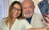 Lula com Janja e celular: Sem dinheiro para a compra
