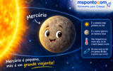 astronomia para crianças - planeta Mercúrio