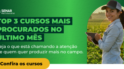 Cursos à distãncia do Senar para agronegócios